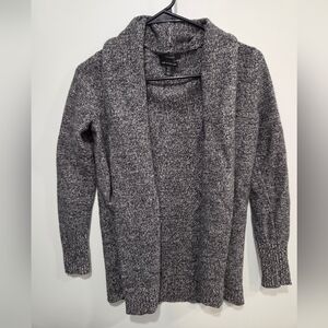Tahari 100% Cashmere Open Front Cardigan Sweater Small